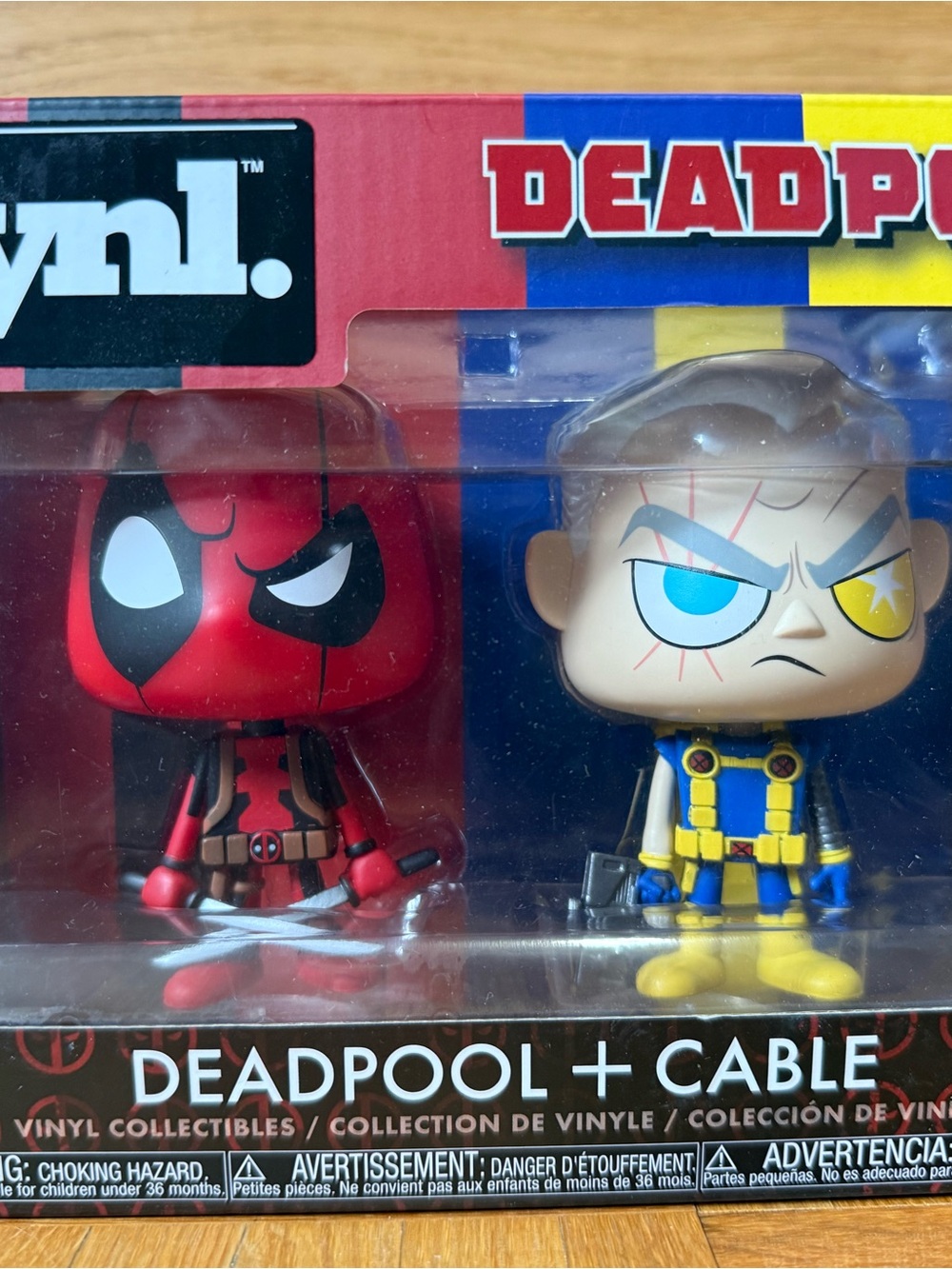 Deadpool & Cable Vynl Figures